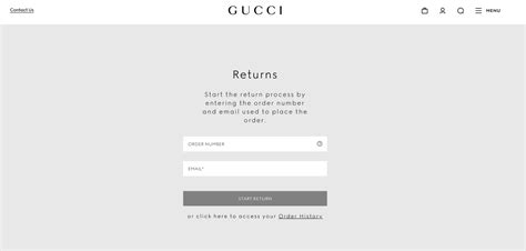 gucci return address|how to cancel gucci order.